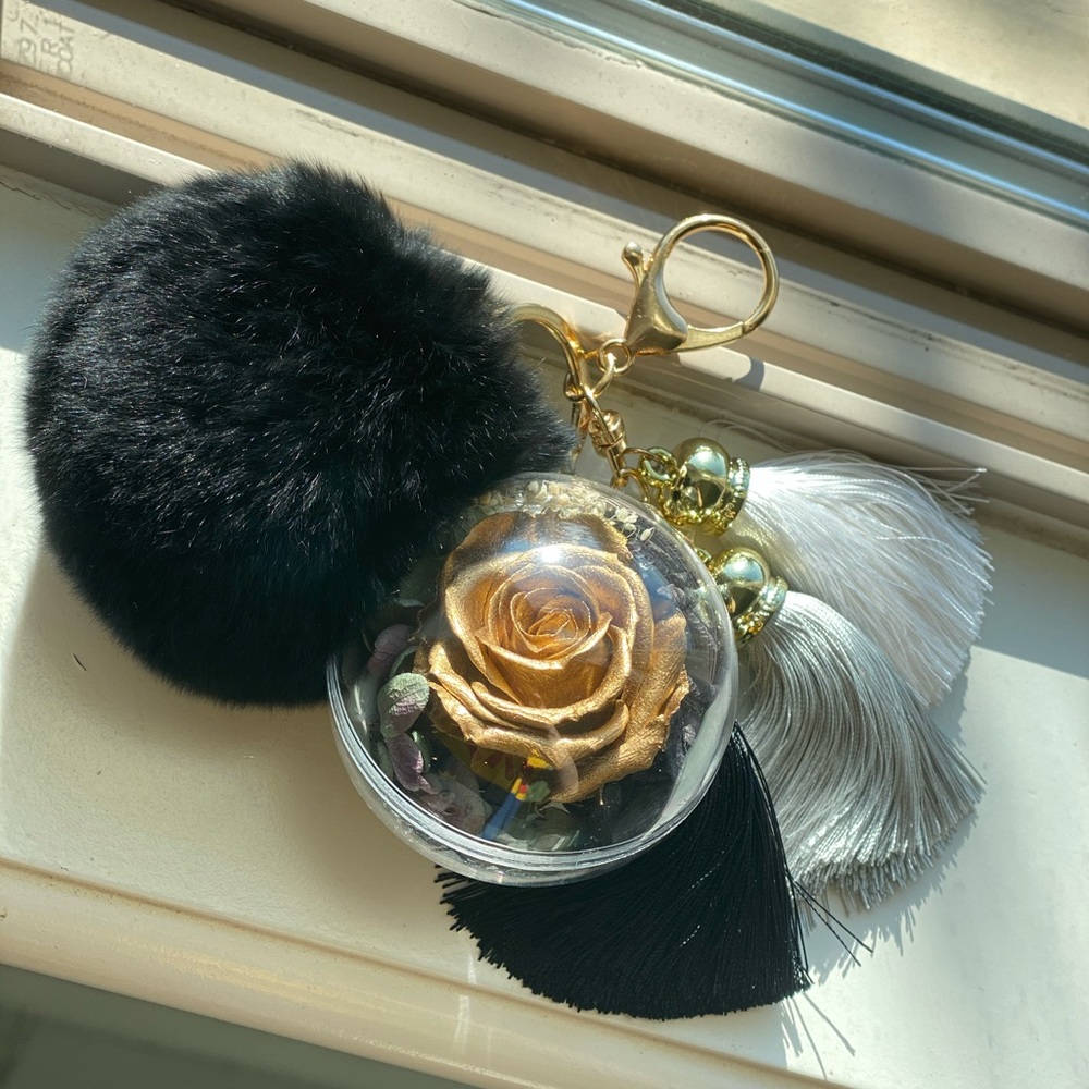 NEW The Only Roses Keychain Charm